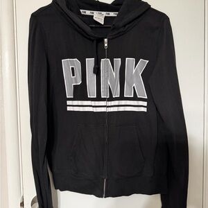 Victoria's Secret Black Hoodie Sweater